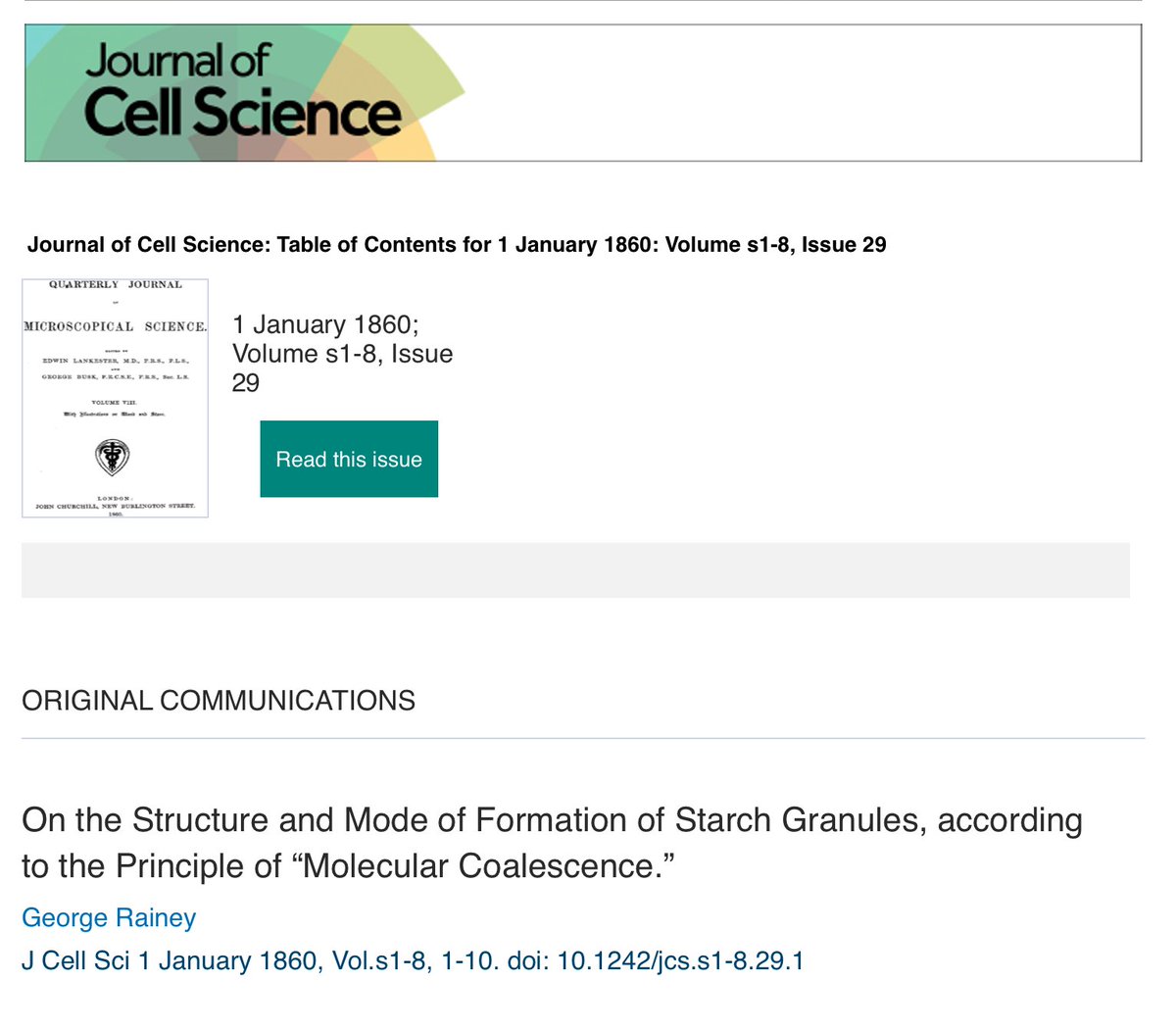 Yet another paper on condenstates added to the current cell biology literature! @J_Cell_Sci