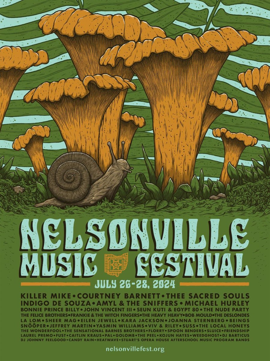 Amyl and The Sniffers, Courtney Barnett, Killer Mike, and more just announced to play Nelsonville Music Festival