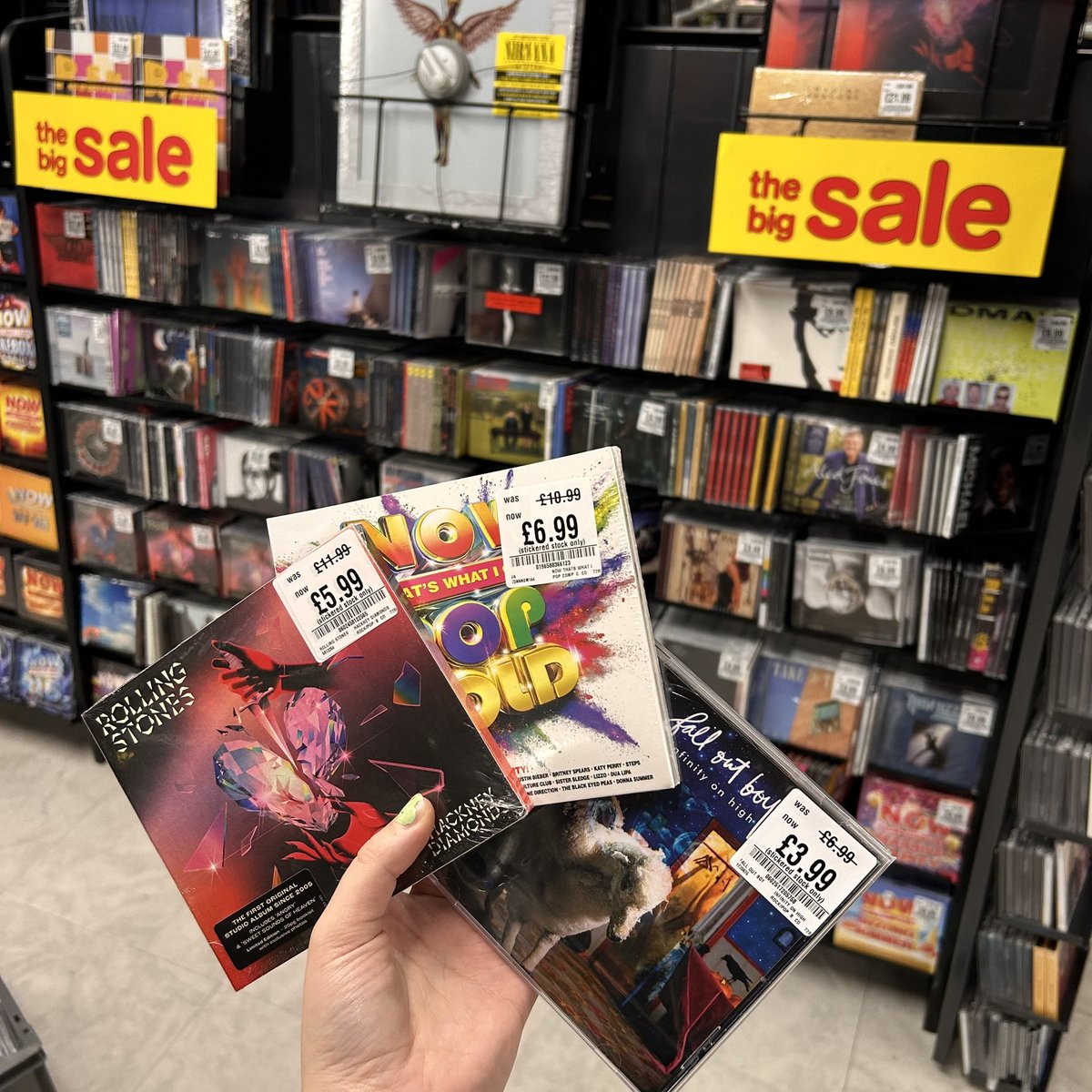 Our CD sale is in full swing‼️‼️ Up to 50% off selected titles, including some store exclusives 👀 come in and shop the range now!