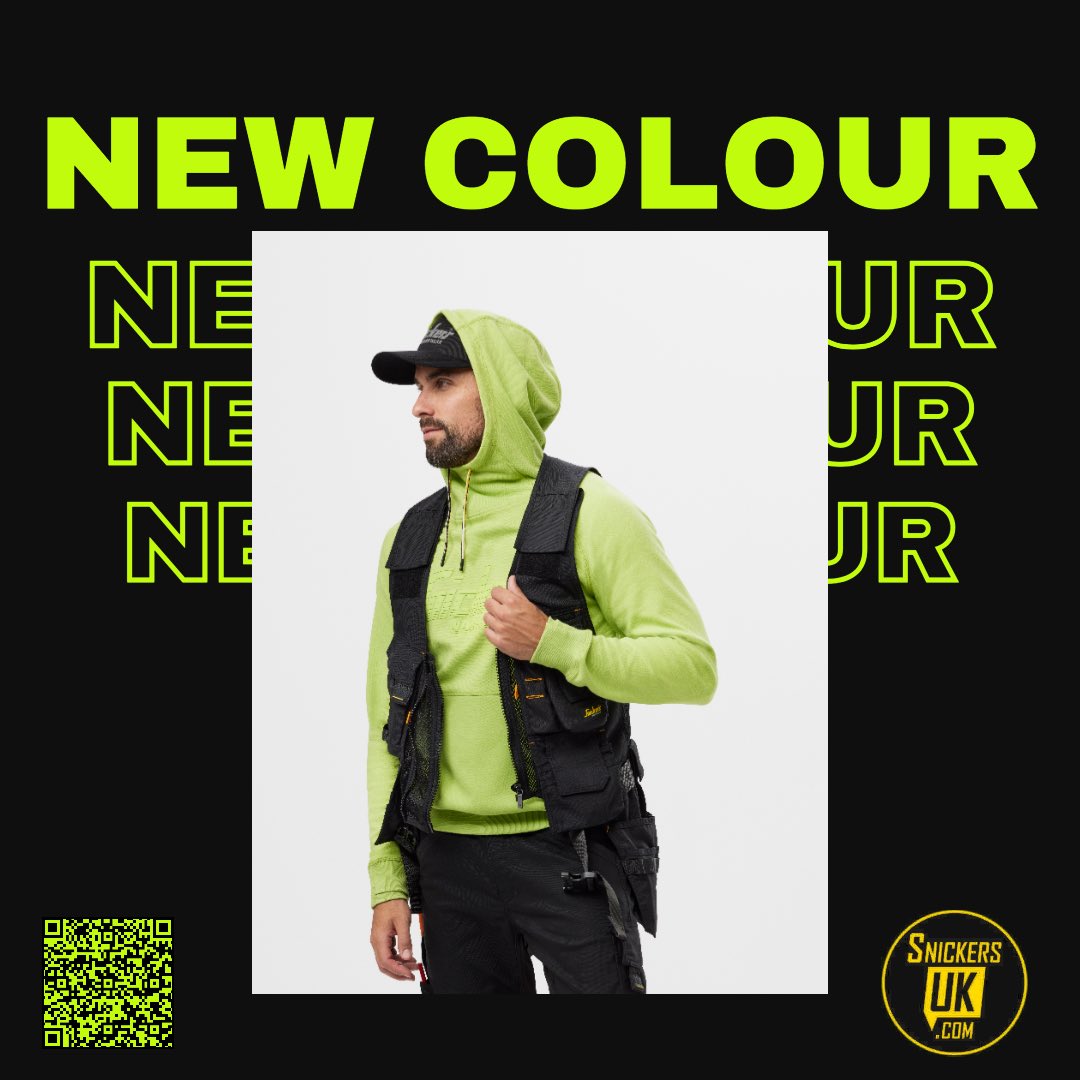 Summer Time = Time For Lime 🍋‍🟩 Snickers 2894 Logo Hoodie now available in the colour Lime (2500) snickersuk.com/product/snicke… #SnickersUK #snickersworkwear #hoodie #newcolour #lime #summertime #inventingworkwear #workwear #newcollection #ss24