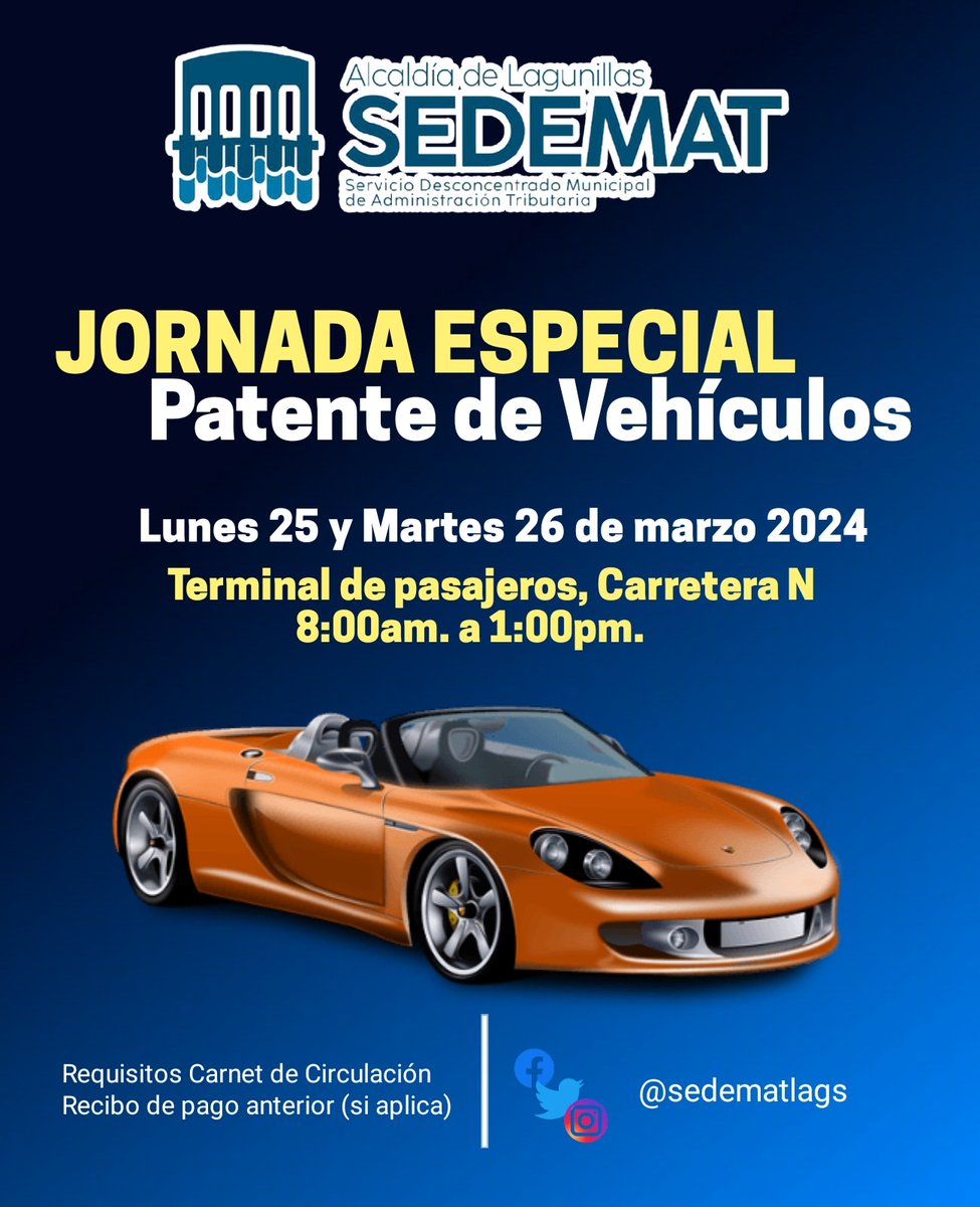SEDEMAT Lagunillas (@sedematlags) on Twitter photo 