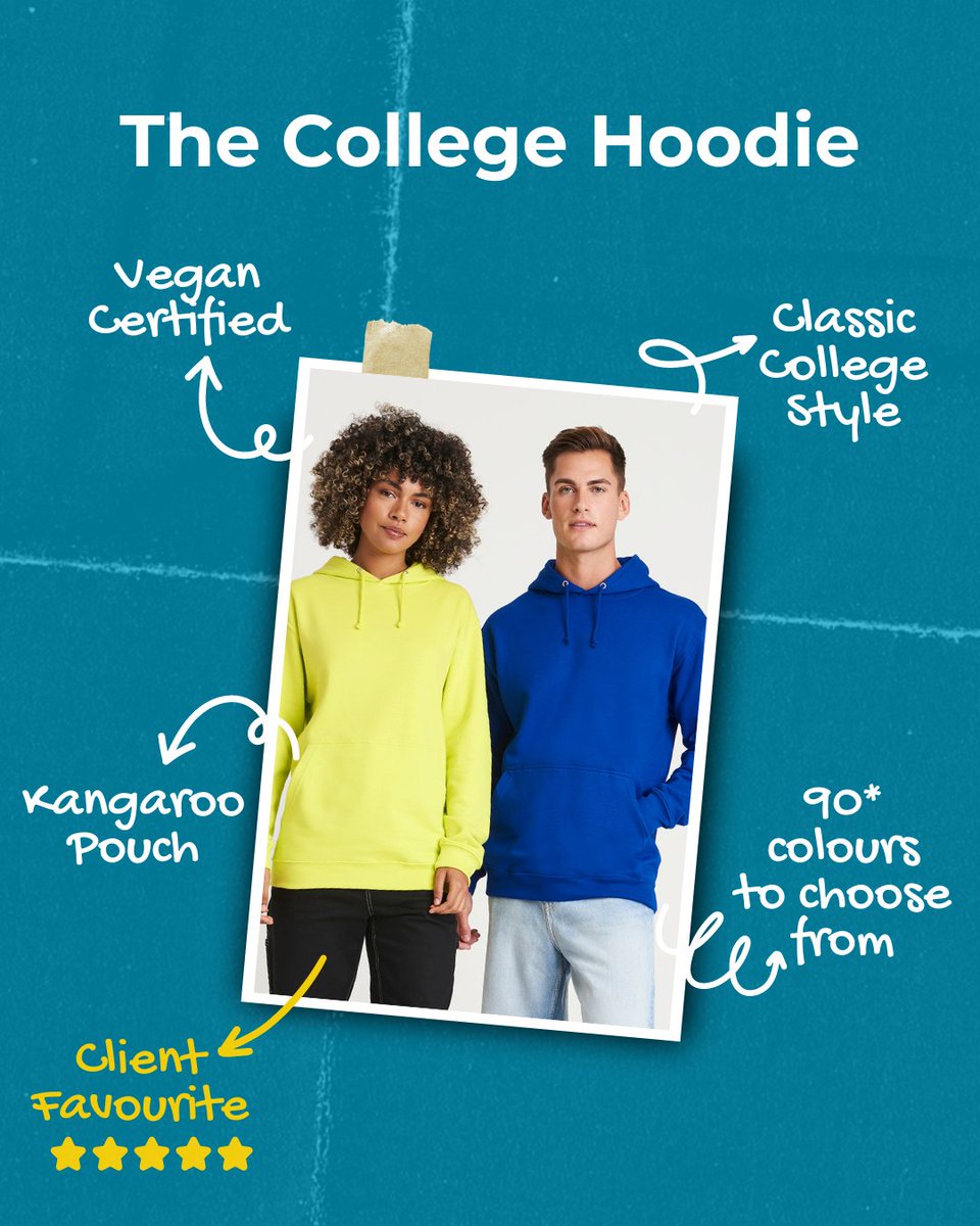 Where Memories Begin! 🌈

Celebrate your journey with our iconic College Leavers Hoodie. With 90 colours to choose from, it's the perfect canvas for your Leavers. 

Live from Friday 29th!  Secure your FREE quote and watch out for early bird deals 😉 
#LeaversMemories #CustomStyle