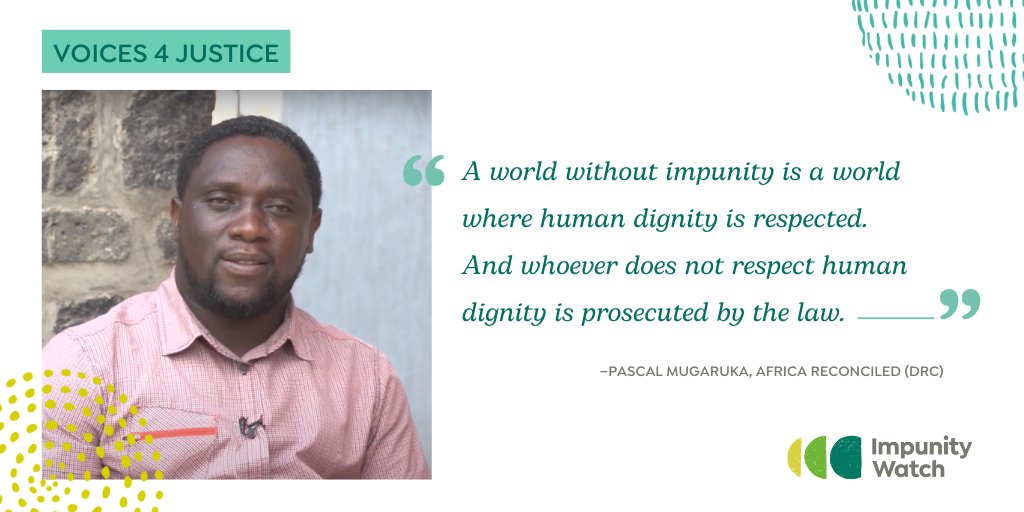 💬 This week's #Voices4Justice: Criminal #accountability strengthens #transitionaljustice, but without #politicalwill, informal #justice processes help to fight #impunity. Watch our video featuring our partner @Africareconcil4 ▶️ bit.ly/48I1tT0 (also in French)