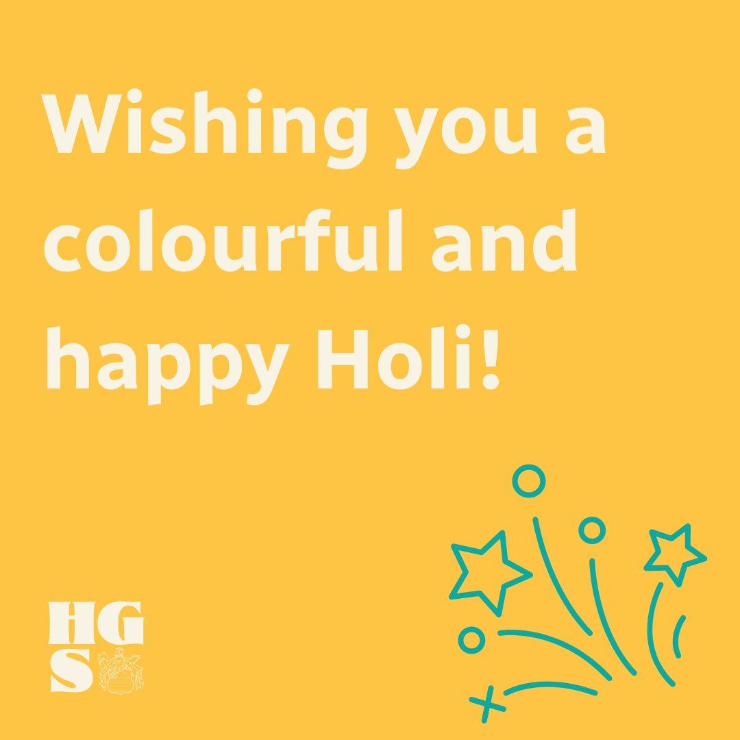 Happy Holi to everybody celebrating today! 🎉