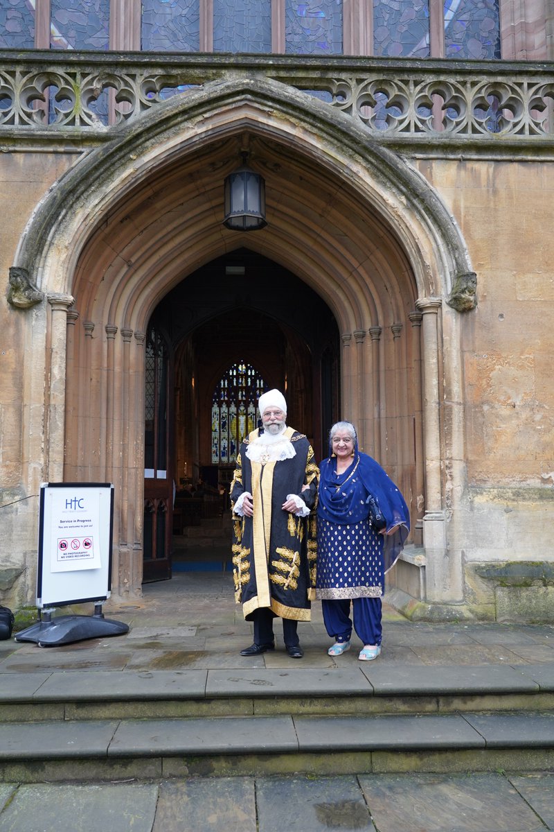 The Lord Mayor and Lady Mayor were honoured to host a Service of Thanksgiving at Holy Trinity Church on Saturday 17th February, to give thanks for the City of Coventry and the Office of Lord Mayor. Thank you to everyone who attended and to everyone at Holy Trinity Church.