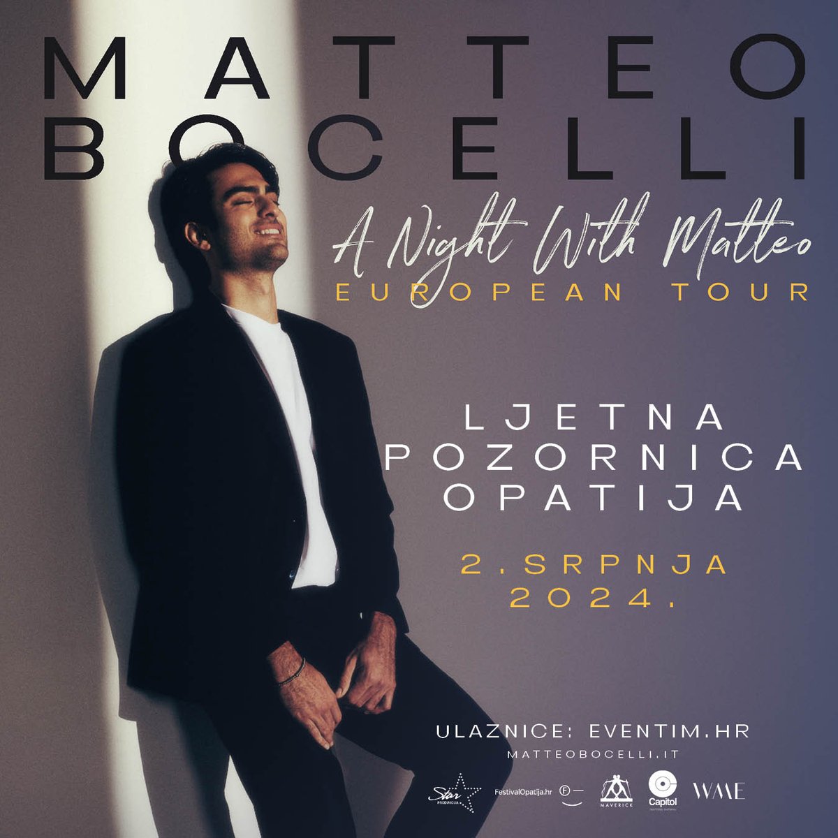 A Night With Matteo is off to CROATIA! It’s been a dream to perform in this beautiful country. Tickets on sale TOMORROW 10AM LOCAL