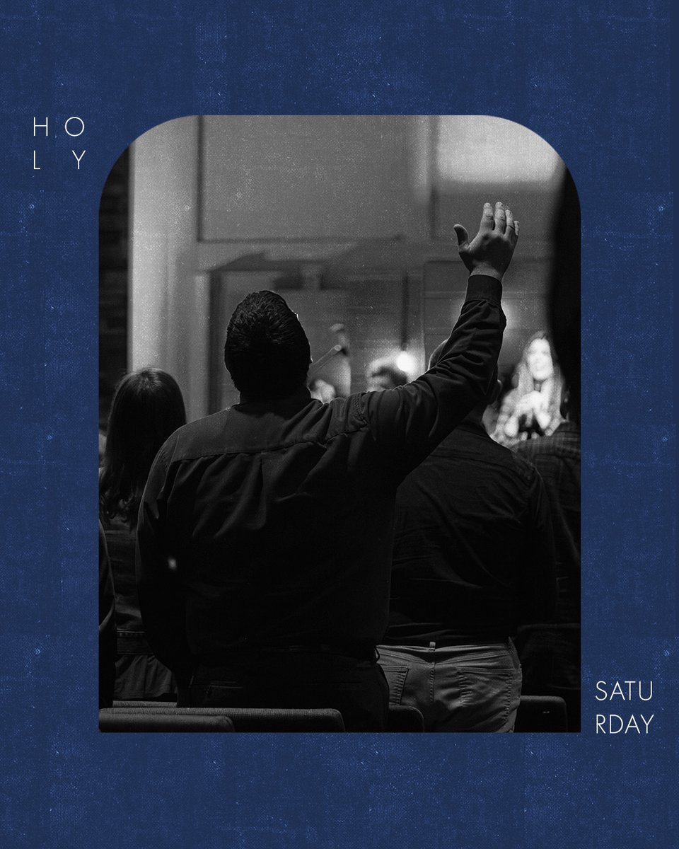 On this Holy Saturday, let's embrace the quiet anticipation of waiting for the joy of Easter morning. Amid stillness, may we find hope in the promise of resurrection and new life.
-
Join us tomorrow at 9:15 PM or 11 PM when the anticipation is over and we celebrate!