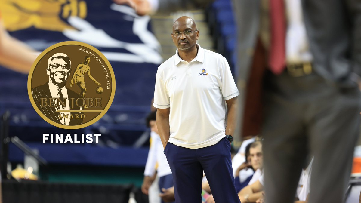 Congratulations to Head Coach Mike Jones on being named a finalist for the @collegeinsider Ben Jobe Award! 📰 go.uncg.edu/sawwrb #letsgoG