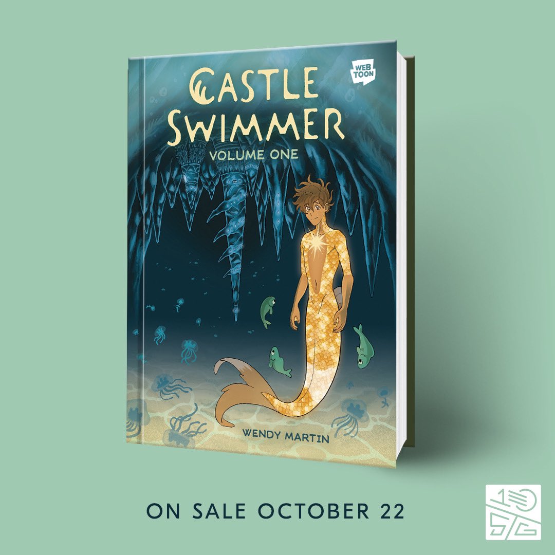 The first Castle Swimmer book is finally here! It’s being published in print by @tenspeedgraphic! Volume One is on sale on October 22nd. It contains the first half of season 1 as well as exclusive bonus material. It’s available for pre-order now! geni.us/CastleSwimmer