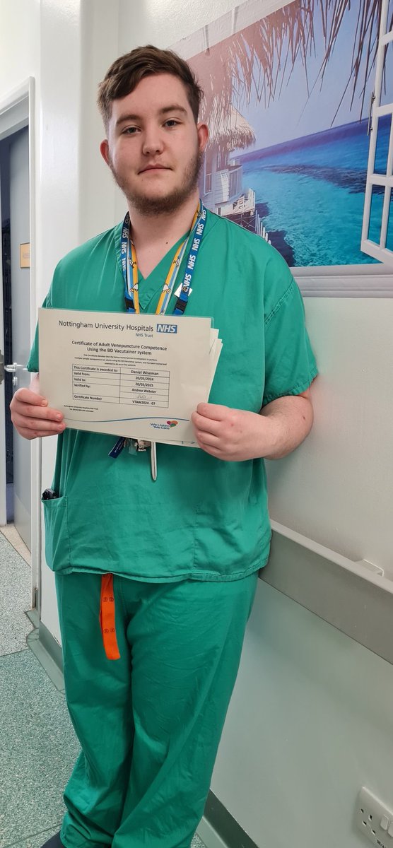 Andrea Webster (@dreawebbo599) on Twitter photo Congratulations to Daniel <a href="/NUHDSU/">NUHdaysurgeryunit</a> on completion of your venepuncture certificate within <a href="/ACD_NUH/">NUH Ambulatory Care Division</a> <a href="/Ambulatoryclin1/">Ambulatory clinical educators</a> Congratulations to Daniel <a href="/NUHDSU/">NUHdaysurgeryunit</a> on completion of your venepuncture certificate within <a href="/ACD_NUH/">NUH Ambulatory Care Division</a> <a href="/Ambulatoryclin1/">Ambulatory clinical educators</a>