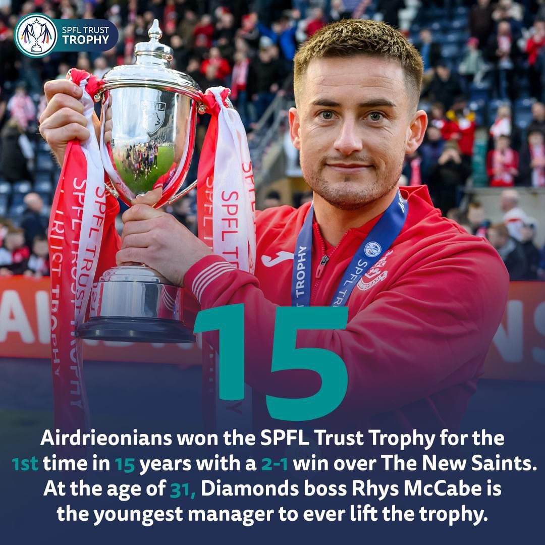 Congratulations to Rhys and The Diamonds.