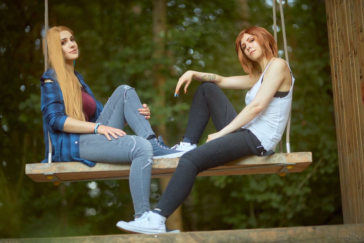 Chloe - @_Miss_Barb Rachel - me Life is Strange: Before the Storm Cosplay 📸 IG: ino.graphy/@cginochi #lifeisstrange #lifeisstrangecosplay #rachelamber #chloepricecosplay #rachelambercosplay