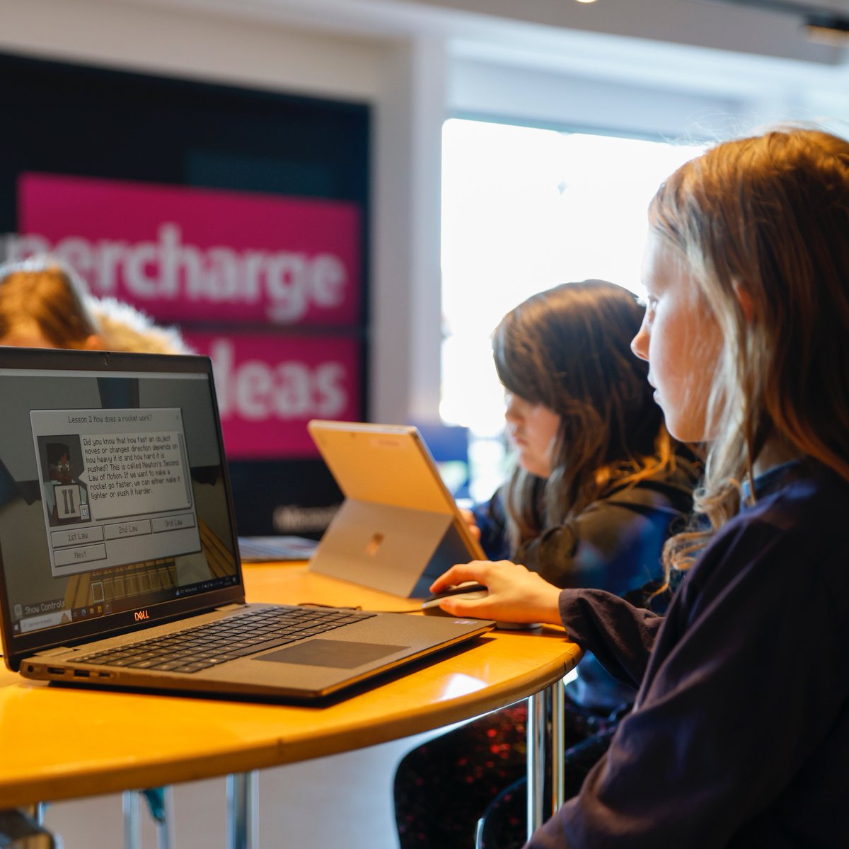 Exploring Minecraft Education at Dream Space! Join us to learn about Alfred Nobel and previous winners of the Nobel Peace in the Active Citizen world to take your pupils' coding skills to the next level. 🔗 Sign up for FREE: bit.ly/DreamSpaceBook… #MSDreamSpace #MicrosoftEDU