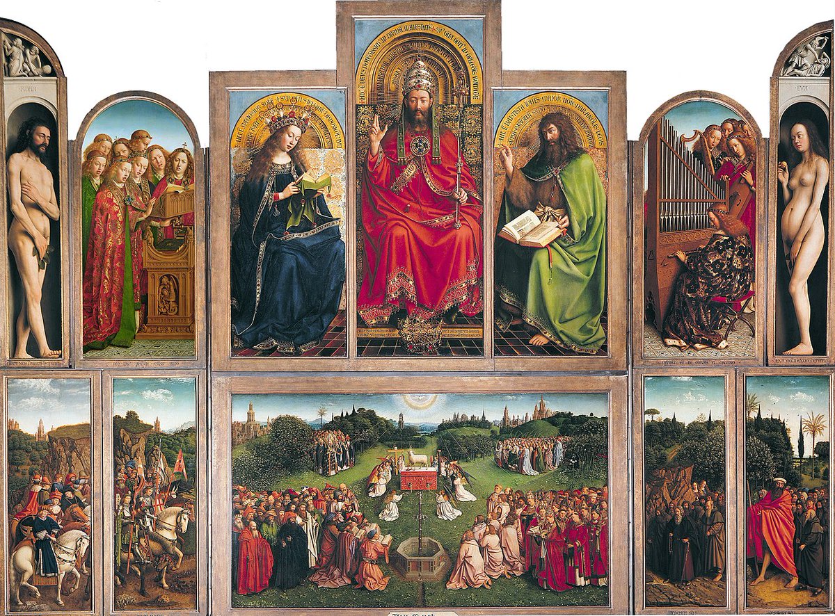 Imagine the reactions of the folks at St John's Church in Ghent on 6 May 1432 when in the presence of one of Europe's most powerful men, Philip the Good, the 'Ghent Altarpiece' was unveiled.