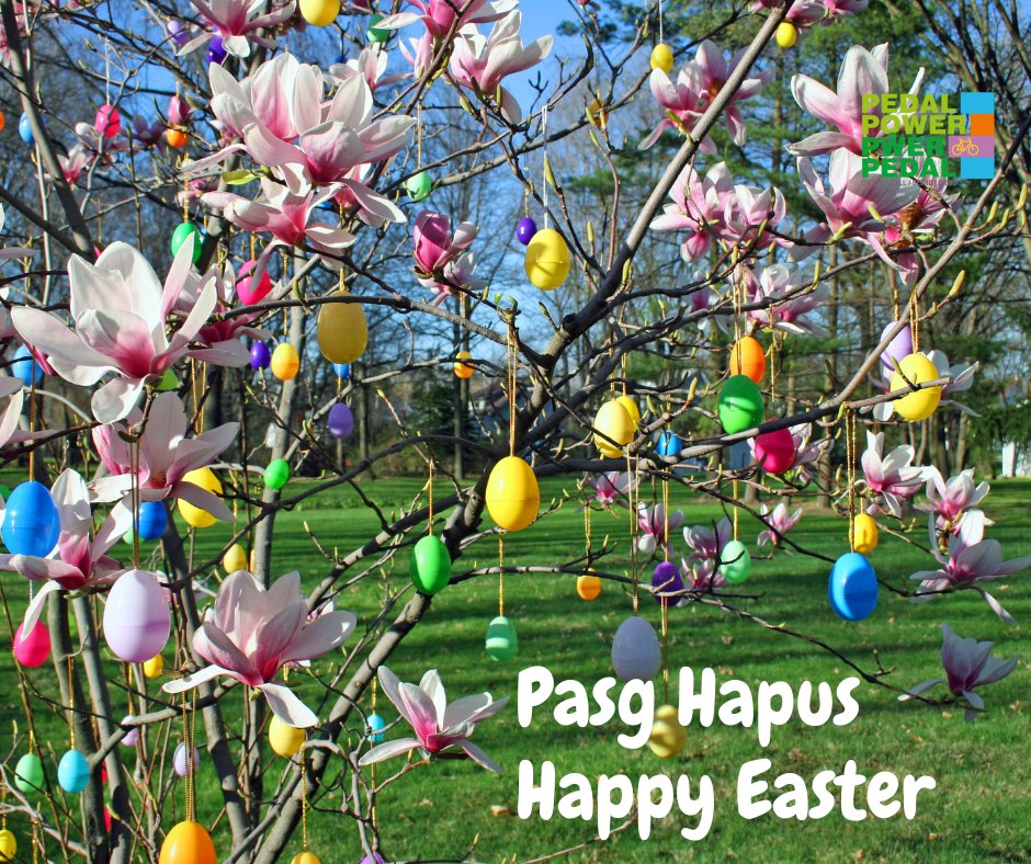 Pasg Hapus gan bawb yn Pŵer Pedal

Happy Easter from all at Pedal Power

#Easter #Wrexham #PedalPower