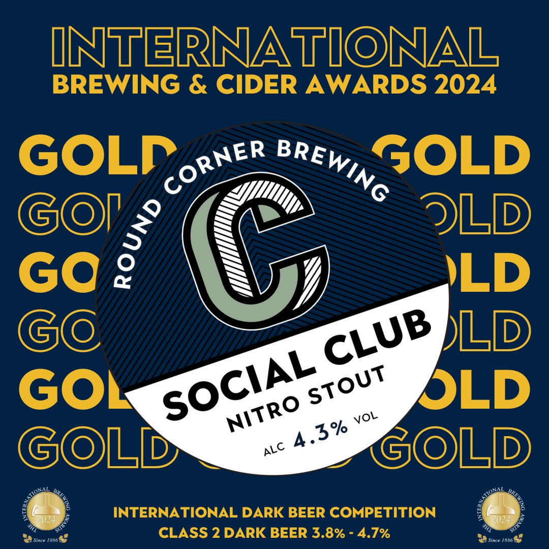 🏅 We've been awarded five medals at the International Brewing & Cider Awards 2024🏅 Hailed as the 'Oscars' of beer, we're delighted to have won four golds and one silver medal! To have been awarded five of 115 medals from around the world is a huge achievement for us! 1/2