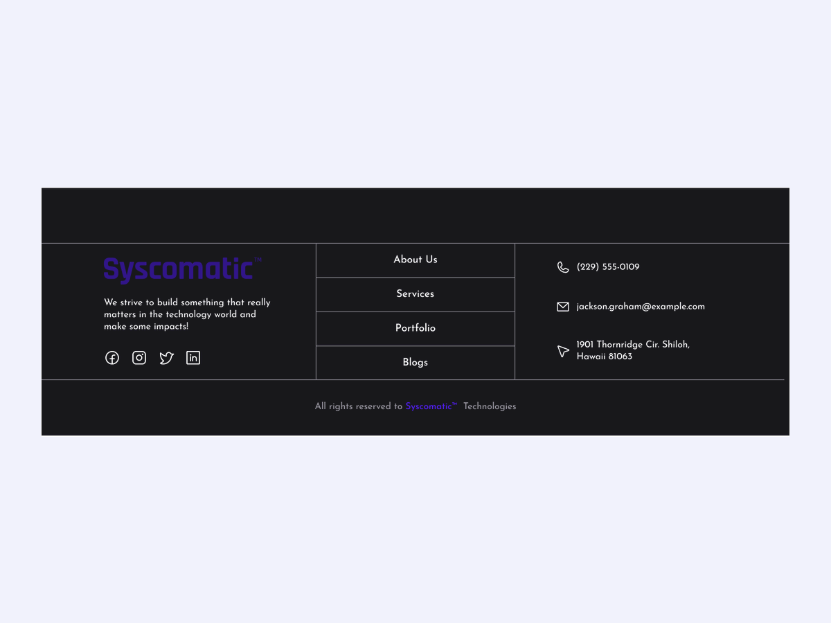 RafatTamim's tweet photo. I just uploaded a new #DribbbleShot showing my most recent UI/UX design. Check it out  https://t.co/fNyy5Fxsoi
 #uiuxdesign #uidesign #uxdesign #footer #webdesign #ux #ui #figma #dribbble #UserInterface #dribbble #landingpage https://t.co/uqCfoTOYrf