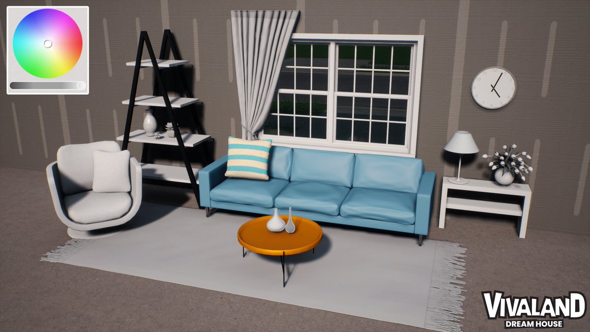 vivalandgame's tweet image. 🎨 You name it, we color it!
The most requested color for this center table has been orange 🧡

What two colors should these vases be? 💬🖌️ #Vivaland #ColorWithMe