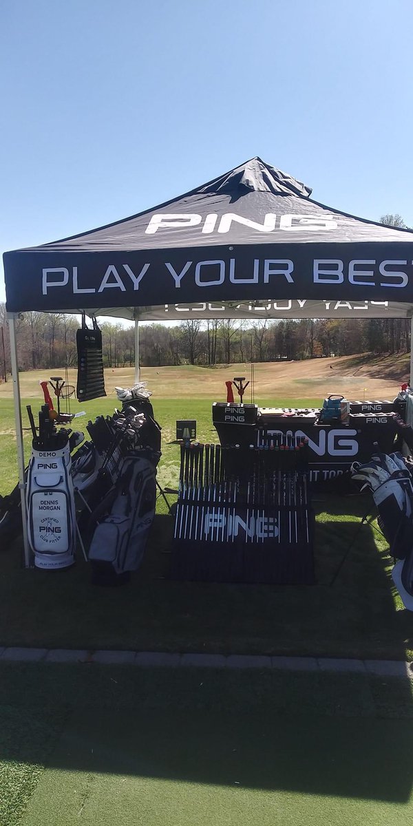 MorganGolfNC's tweet photo. Ping demo fitting day at Thornblade Club in Greer S.C. today. Another great day for the Ping G430 Max 10 K driver. I wish to thank the staff and members for the opportunity to visit this great club.
.
.
#PING #GLe3 #G430 #G730 #i525 #Glide4 #PLD #PlayYourBest https://t.co/AHXdBiLJNP