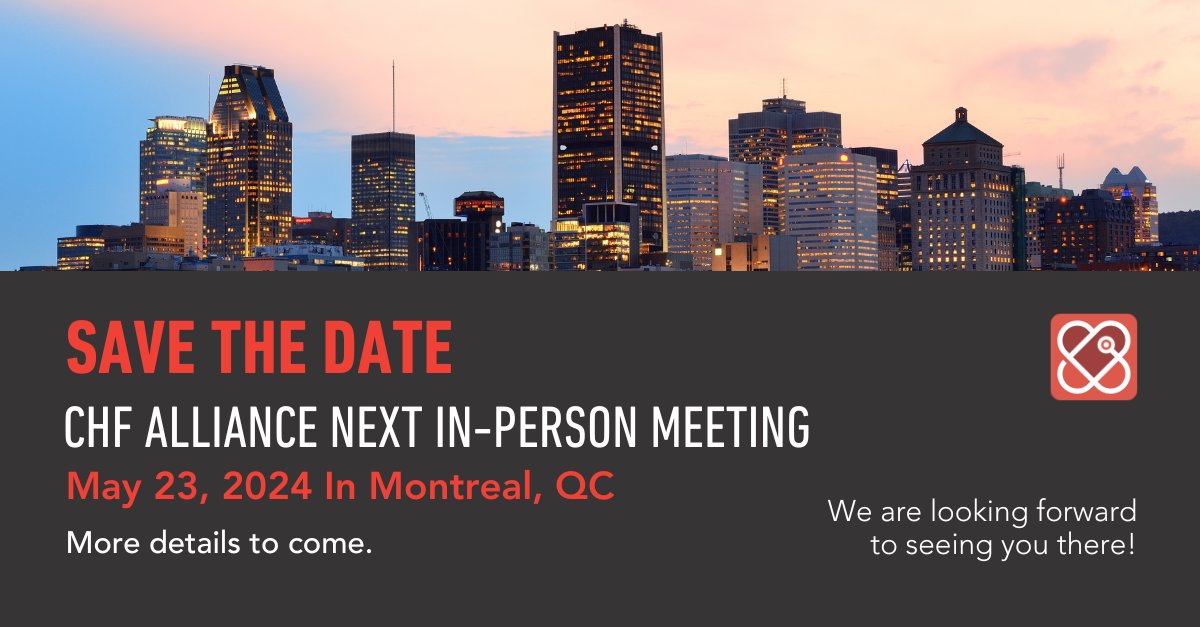 Will you join us? Our next in-person meeting will be in Montreal on May 23rd. Stay tuned for more details to come!
