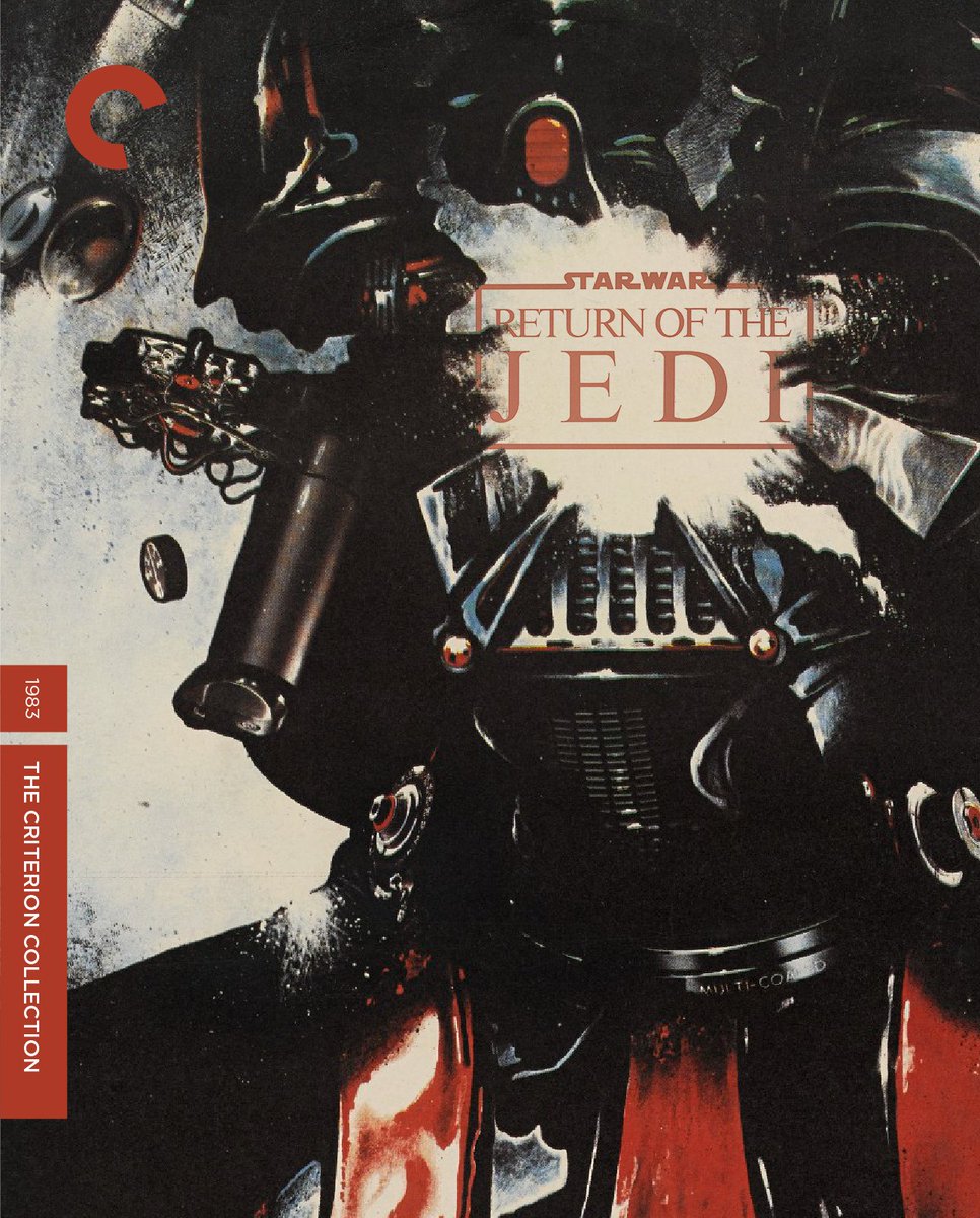 looked around for some lesser known art to complete my criterion trilogy; found this early roger kastel TESB, and then cropped a version of my favorite ROTJ poster by witold dybowski