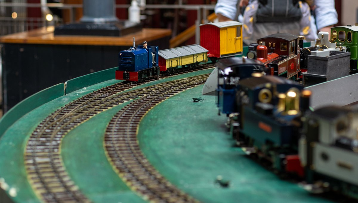 We have the Association of 16 mm Narrow Gauge Modellers in this weekend! March 30, 31 and April 1. Enjoy the model trains in full steam on a purpose built track, learn all about how they work and watch them in action! We are also in Steam this weekend! lmws.digitickets.co.uk/event-tickets/…