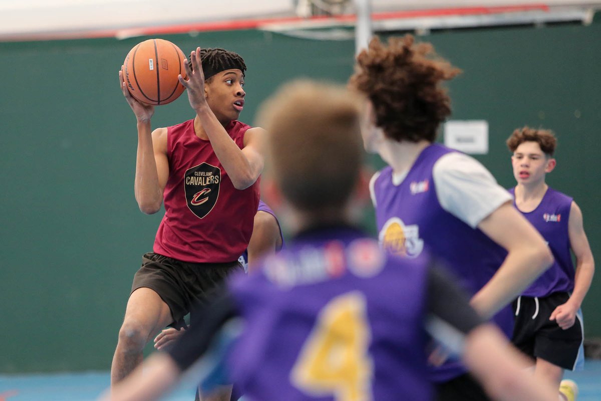 Celebrating young athletes from across London competing in the Basketball School Games Finals today. 🏀 Their commitment and determination are shining through as they show hard work, sportsmanship and their skills on the court. #LondonYouthGames #LYG @YourSchoolGames