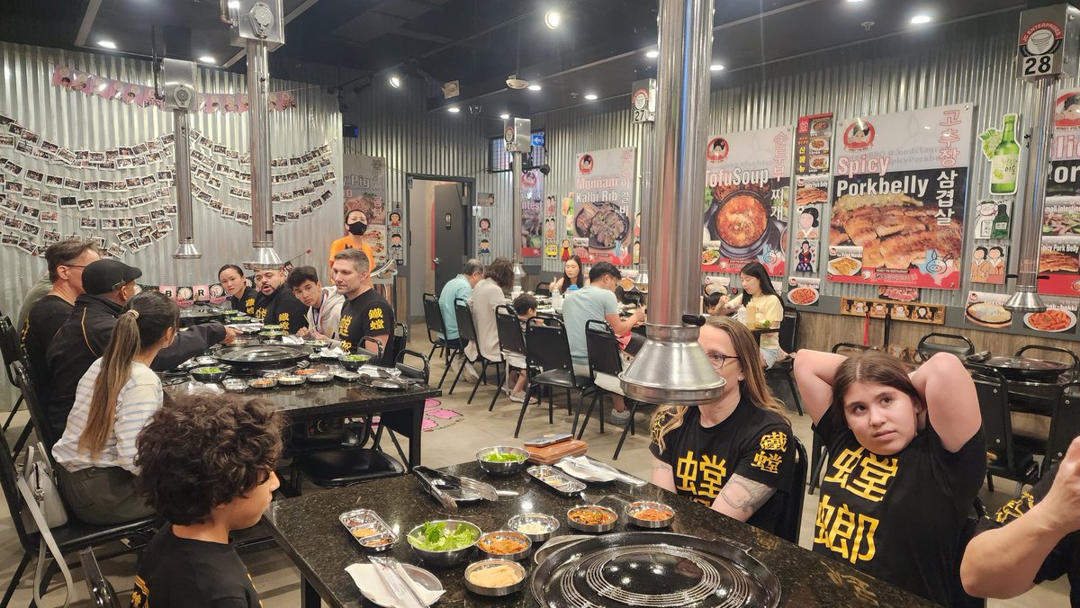 @JohnChr08117285 We were just there, Saturday night, at the Honey Pig BBQ on Bellaire!  We had a Kung Fu competition at the Marriott Westchase.  Saturday night was our Team celebration dinner,  Korean BBQ style.