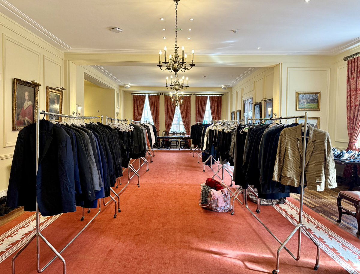 Thanks to <a href="/HonSocGraysInn/">Gray's Inn</a> for hosting this year’s clothing fair with <a href="/KalisherTrust/">Kalisher Trust</a>