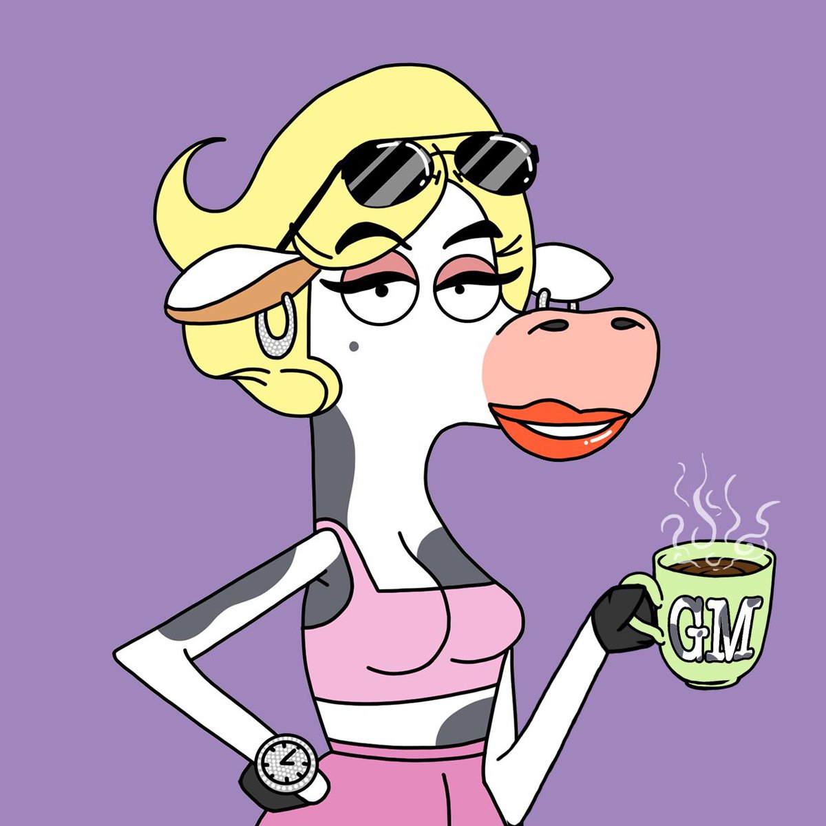 Gm herd 🐮 Happy Monday to you all 💋