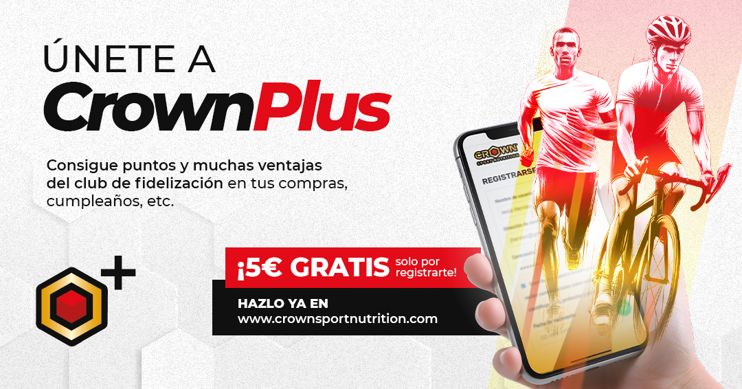 ¿Aún no eres #CrownPLUS? Regístrate y obtén numerosos beneficios 👇 ¡Son todos ventajas! 👇 crownsportnutrition.com/mi-cuenta/