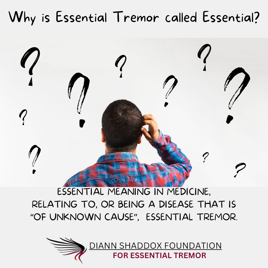 Join Team DSF for March Essential Tremor Month. Do you want a change in the way the world sees ET? Then become the Change! You have the Power to Make a Change for ET! Be counted for ET. #essentialtremor #teamdsf #unite4et diannshaddoxfoundation.org