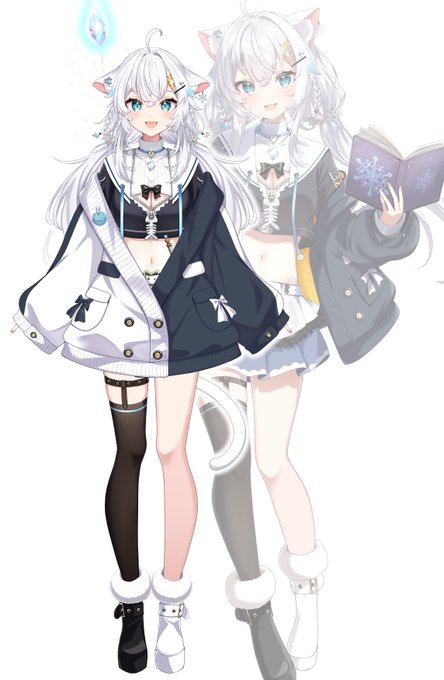 氷猫みうさん(@Konekomiu1128)の全身お写真になります❄️🪄
#MEWLIVE 