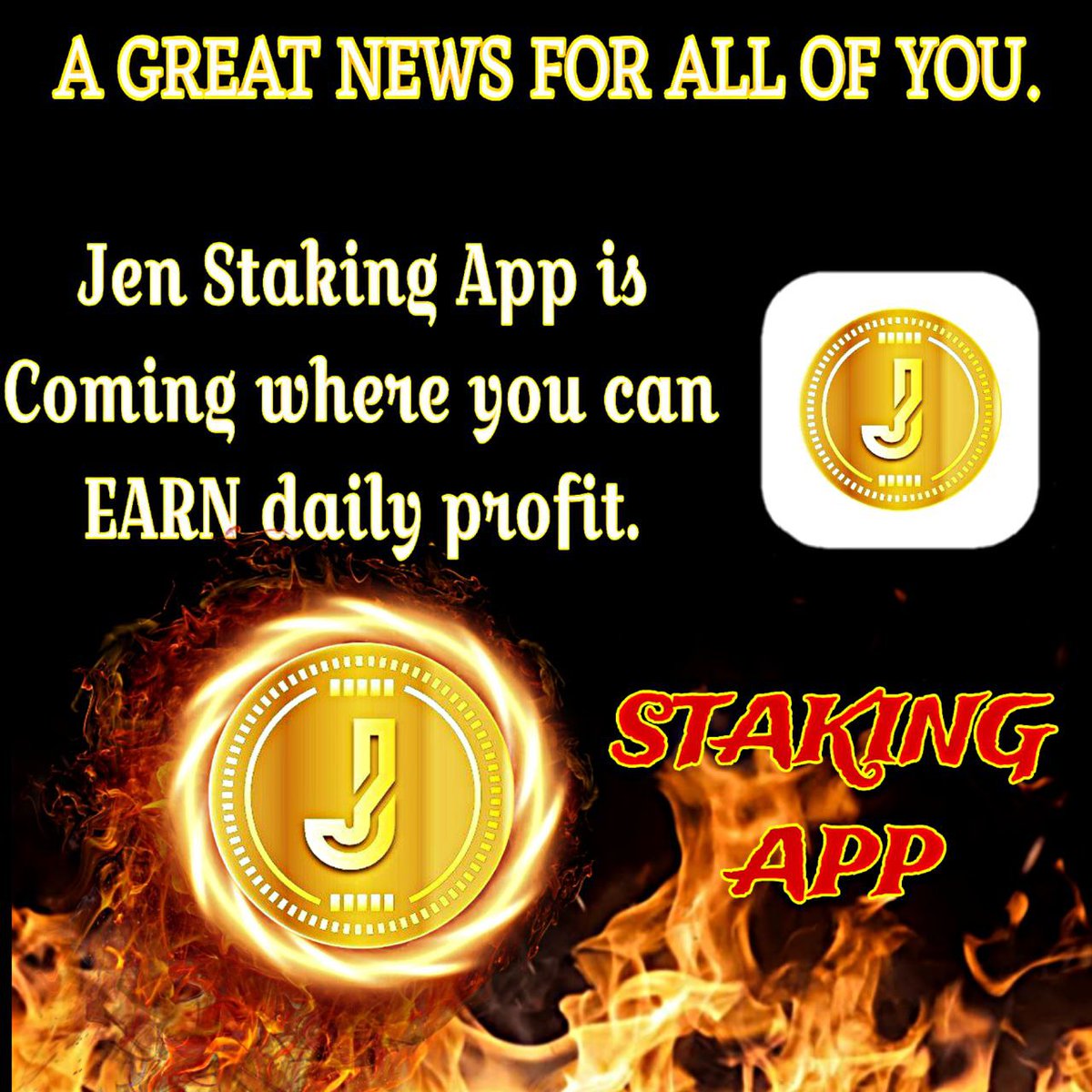 Thejencoin's tweet photo. 📢Exciting News!

$Jen Coin High Yield Staking feature Launching Soon. Be ready to Stake your #JENCOIN and earn high yields rewards.💰

Stay tuned for next updates! 🔥

Buy Now From MEXC EXCHANGE
https://t.co/MtN9JG5ODP

#Staking #MEXC #Lbank #BingX #Moscow #MoscowAttack #Bitget https://t.co/fVybO0Veil