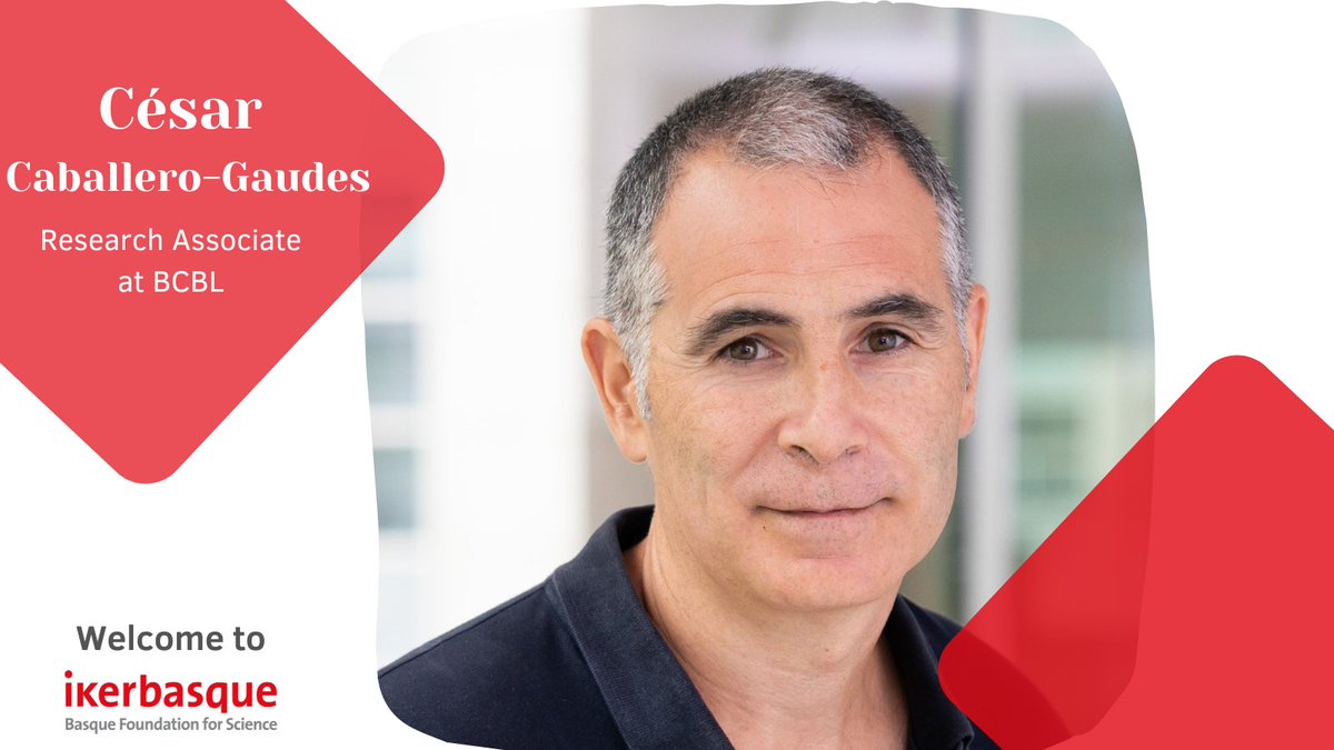 🔴César Caballero-Gaudes has joined the @bcbl_ as an Ikerbasque #ResearchAssociate. He will carry out research on signal processing in Neuroimaging and Magnetic Resonance Imaging. More info: ikerbasque.net/es/cesar-cabal… Welcome to @Ikerbasque!