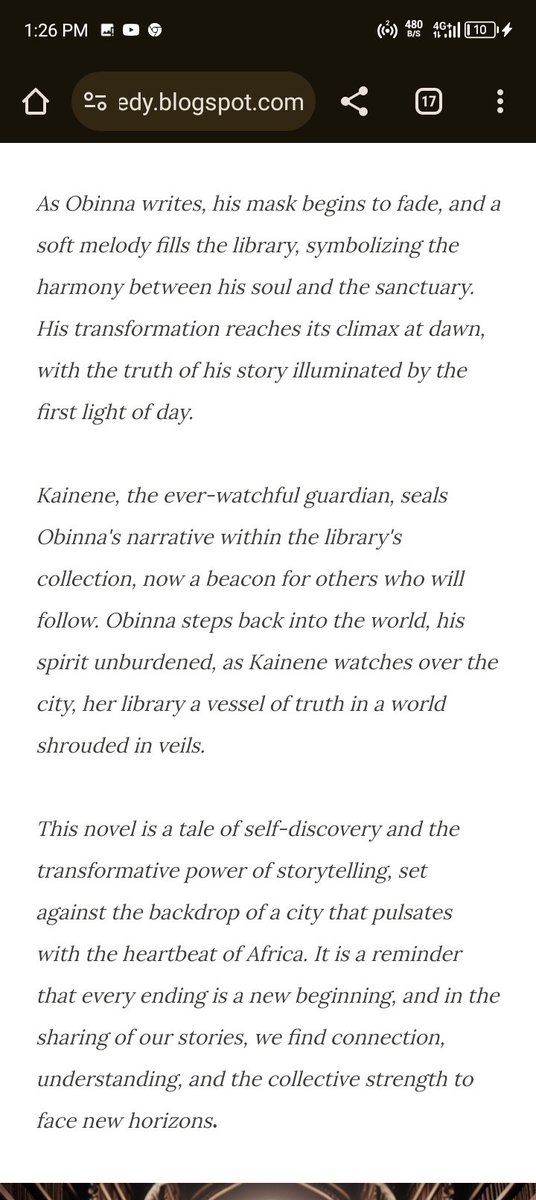 evoadele's tweet photo. Dive into the heart of Lagos with "Whispers of the Masked Soul" - a tale of self-discovery & redemption within the walls of a mystical library. Unmask the secrets with Obinna and find your story. πβ¨ #NewNovel #LagosTales #MaskedSoul
https://t.co/ZQsrGETU8h https://t.co/u56ZIJKZvI