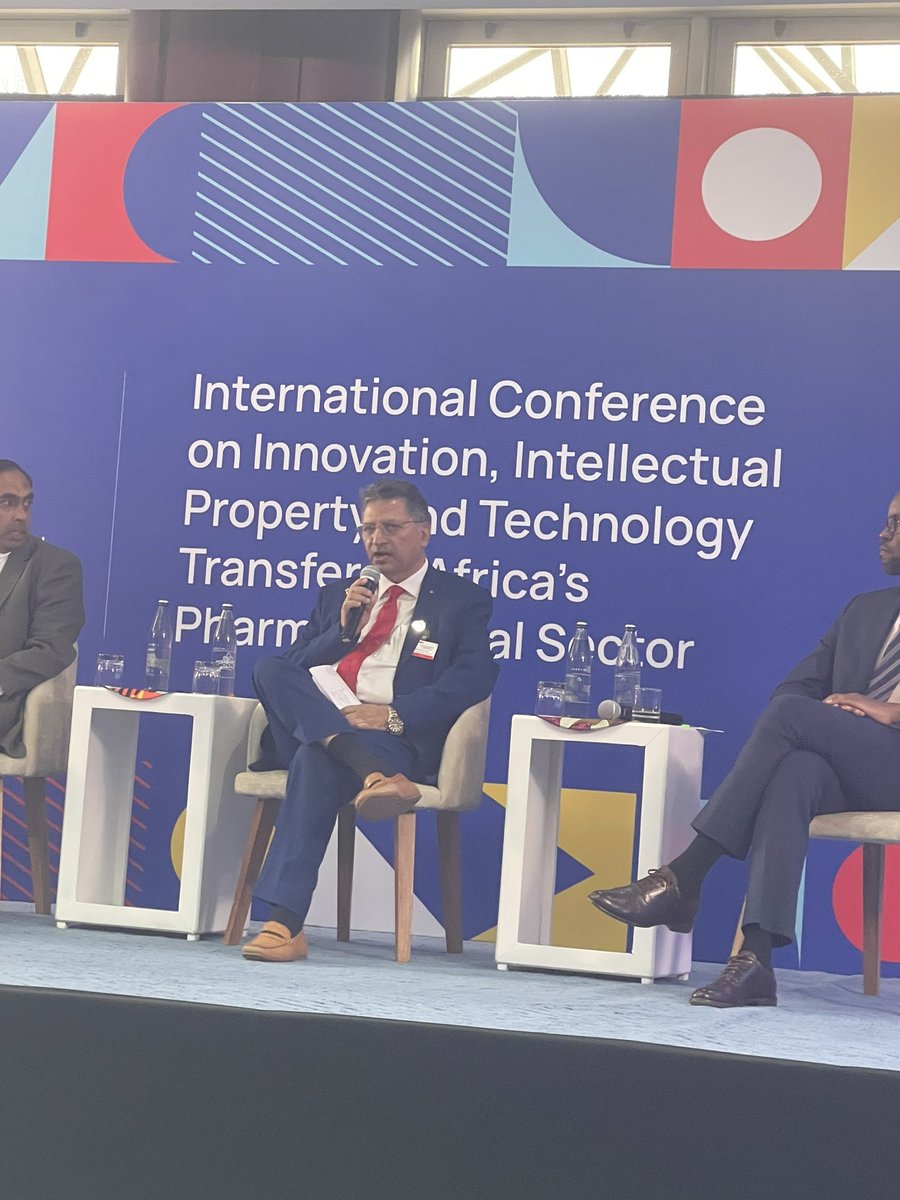 Rajinder Kumar Suri, CEO, Developing Countries Vaccine Manufacturing Network highlights lessons learned from #Covid #pandemic and need for policy recs for #vaccine, #manufacturing &amp; #production. #INNOVPharmaAF #Addis #publichealth Int’l conf. #innovation in #Africa