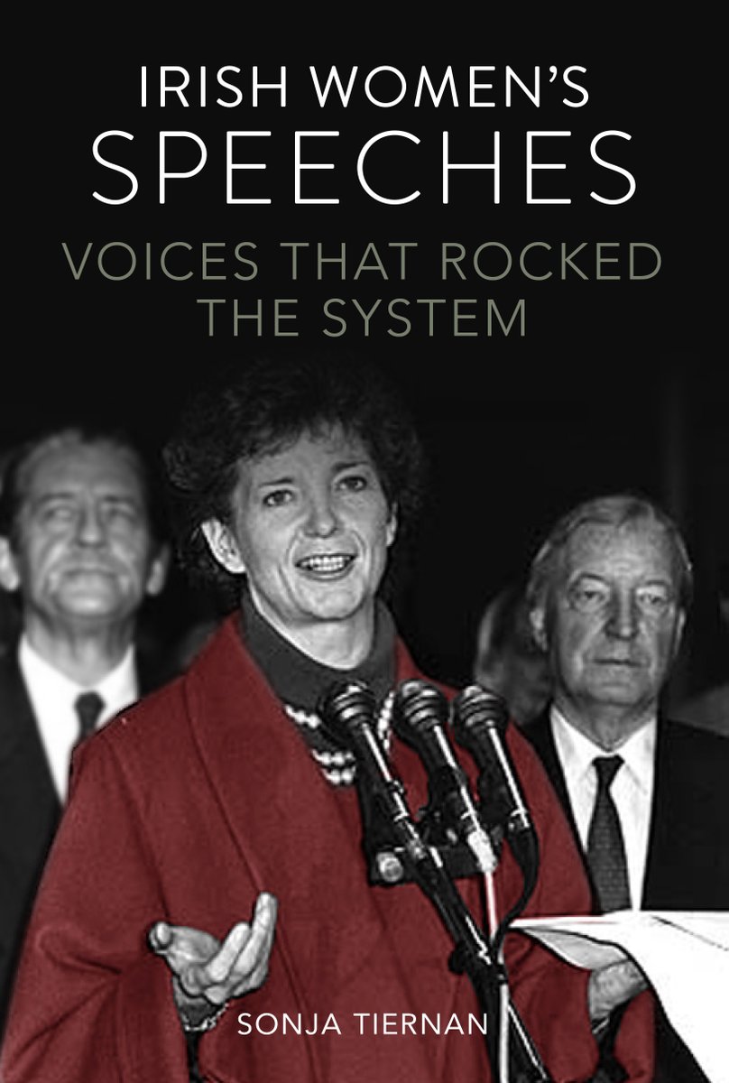 LISTEN IN 🎶 Author @sonjatiernan of our 2 bestsellers Irish Women's Speeches Vol 1 & 2 talks about political speeches 1/130pm BBC Radio Ulster Talkback bbc.co.uk/programmes/m00…