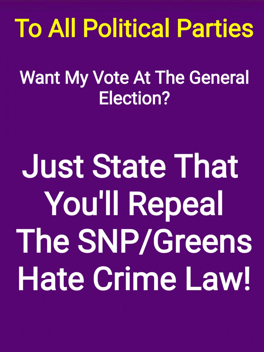 ππππππ©πΌππ²πΏ (@justavoter100) on Twitter photo <a href="/ziggy6769/">Mark Zegveldt</a> SNP HATE CRIME LAW
If you agree, let politicians know by RETWEETING!
#PoliceScotland #SNP
#HumzaYousaf #MurdoFraser #GE2024 <a href="/ziggy6769/">Mark Zegveldt</a> SNP HATE CRIME LAW
If you agree, let politicians know by RETWEETING!
#PoliceScotland #SNP
#HumzaYousaf #MurdoFraser #GE2024