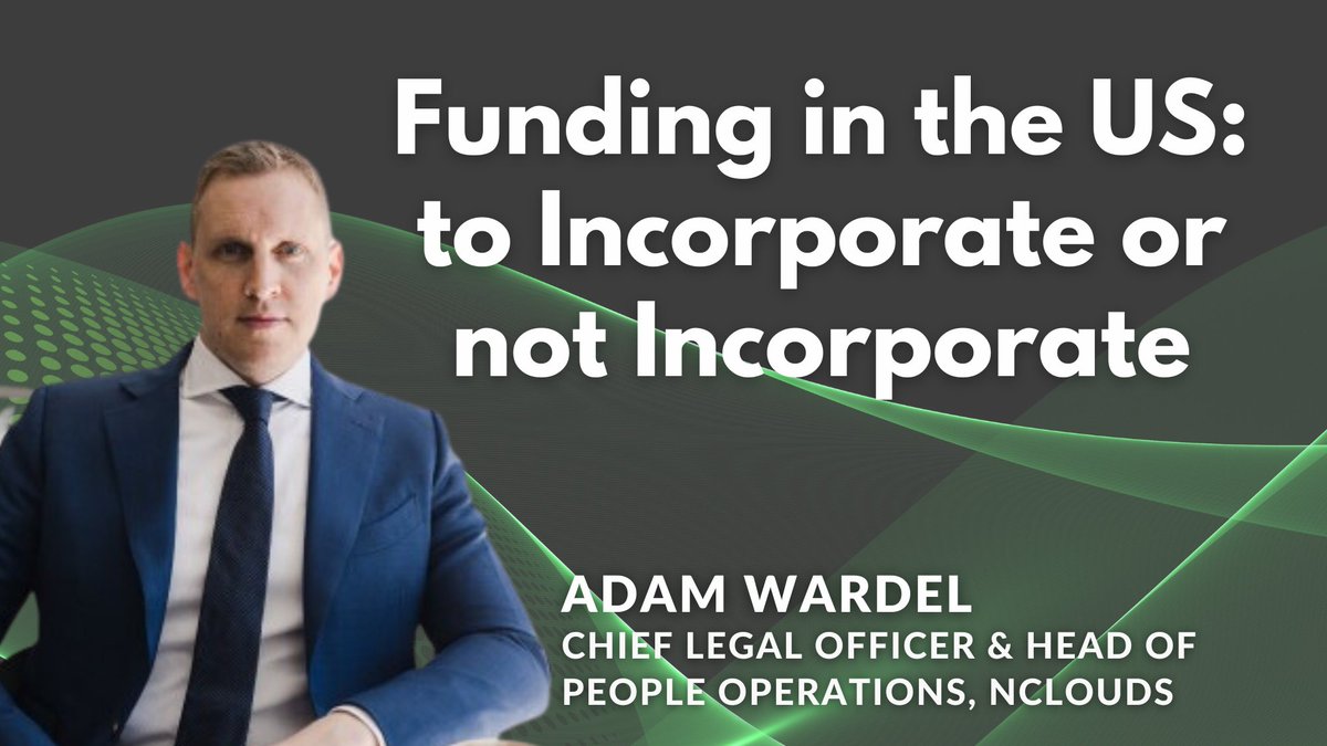 InPeak Time (@inpeaktime) on Twitter photo Thinking of expanding your business to the U.S.?
Let <a href="/Wardelaw/">Adam Wardel</a>, NClouds' CLO and legal visionary, guide you through the maze of incorporation, state selection, and common pitfalls.
Join us for a live Q&A session and empower your expansion plans. inpeak.xyz/channels/peaks… Thinking of expanding your business to the U.S.?
Let <a href="/Wardelaw/">Adam Wardel</a>, NClouds' CLO and legal visionary, guide you through the maze of incorporation, state selection, and common pitfalls.
Join us for a live Q&A session and empower your expansion plans. inpeak.xyz/channels/peaks…