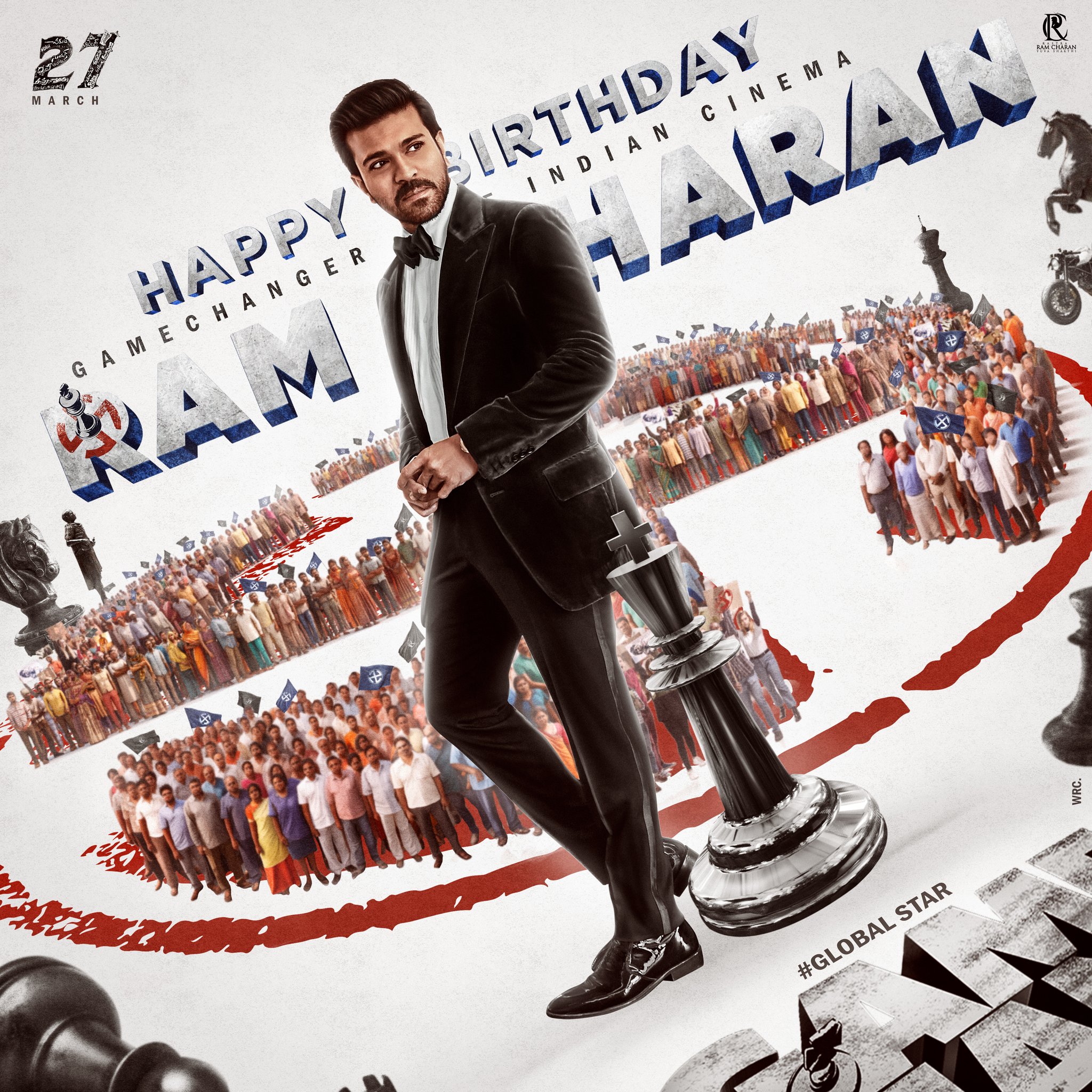 Ram Charan Birthday Common DP Released by Mythri Movie Makers