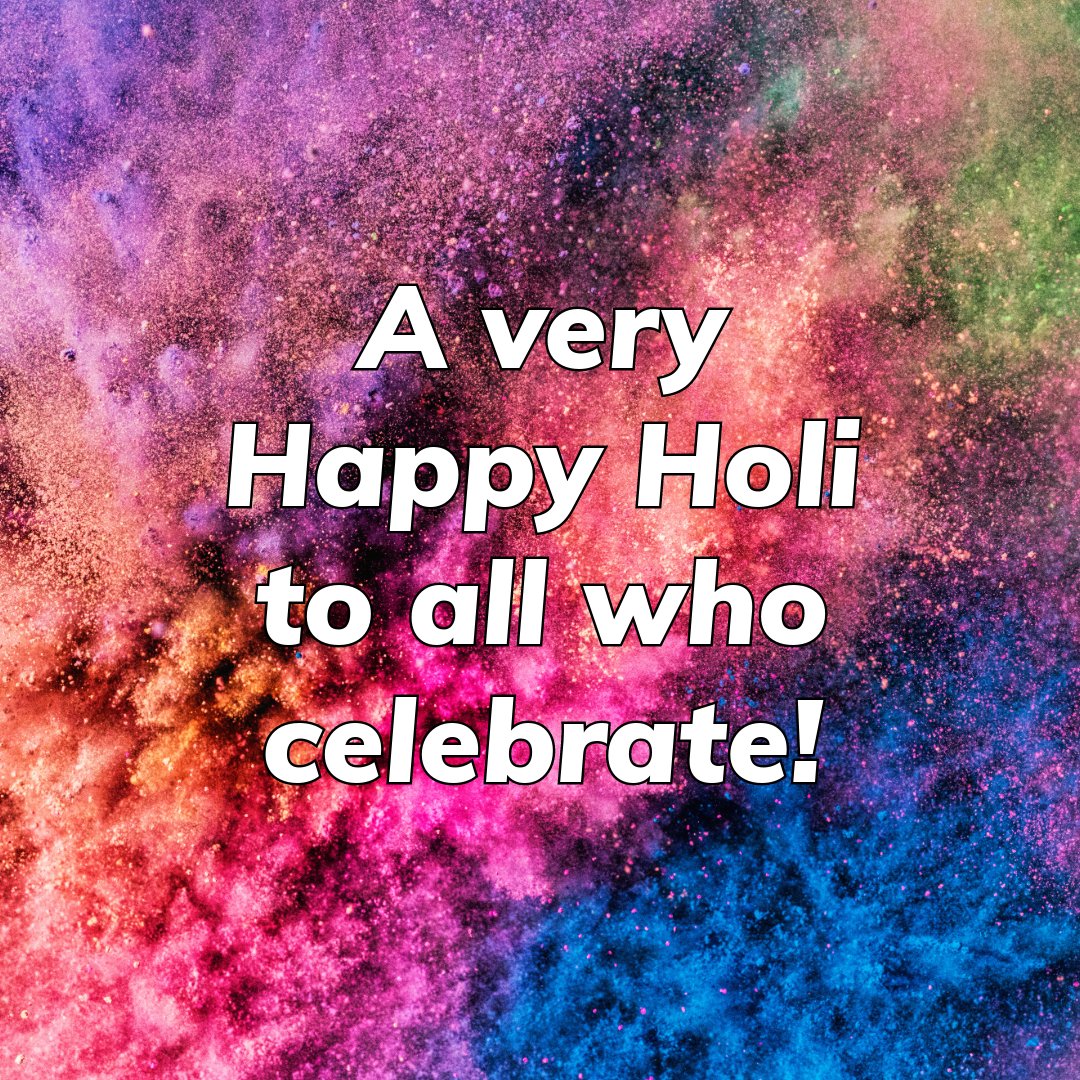 As you celebrate the triumph of good over evil and the coming of spring, may your day be filled with color, joy, feasting, and celebration!

Happy Holi to all who celebrate from us here at the NJIT Library!

#njitlibrary #holi #festivalofcolors