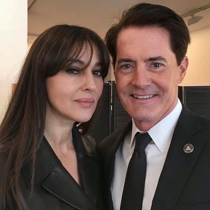 'who is the dreamer?'
#MonicaBellucci and #KyleMacLachlan behind the scenes of #TwinPeaksTheReturn