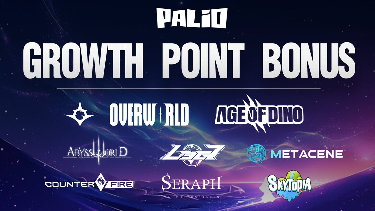 🎮Palio joining forces with top Web3 gaming leaders to transform your AI+Gaming experience!✨ Ready to Meet your Anima and get set for an epic adventure! 👀 🔗 Check our threads to learn how your NFT bags can unlock exclusive Growth Point Bonus!