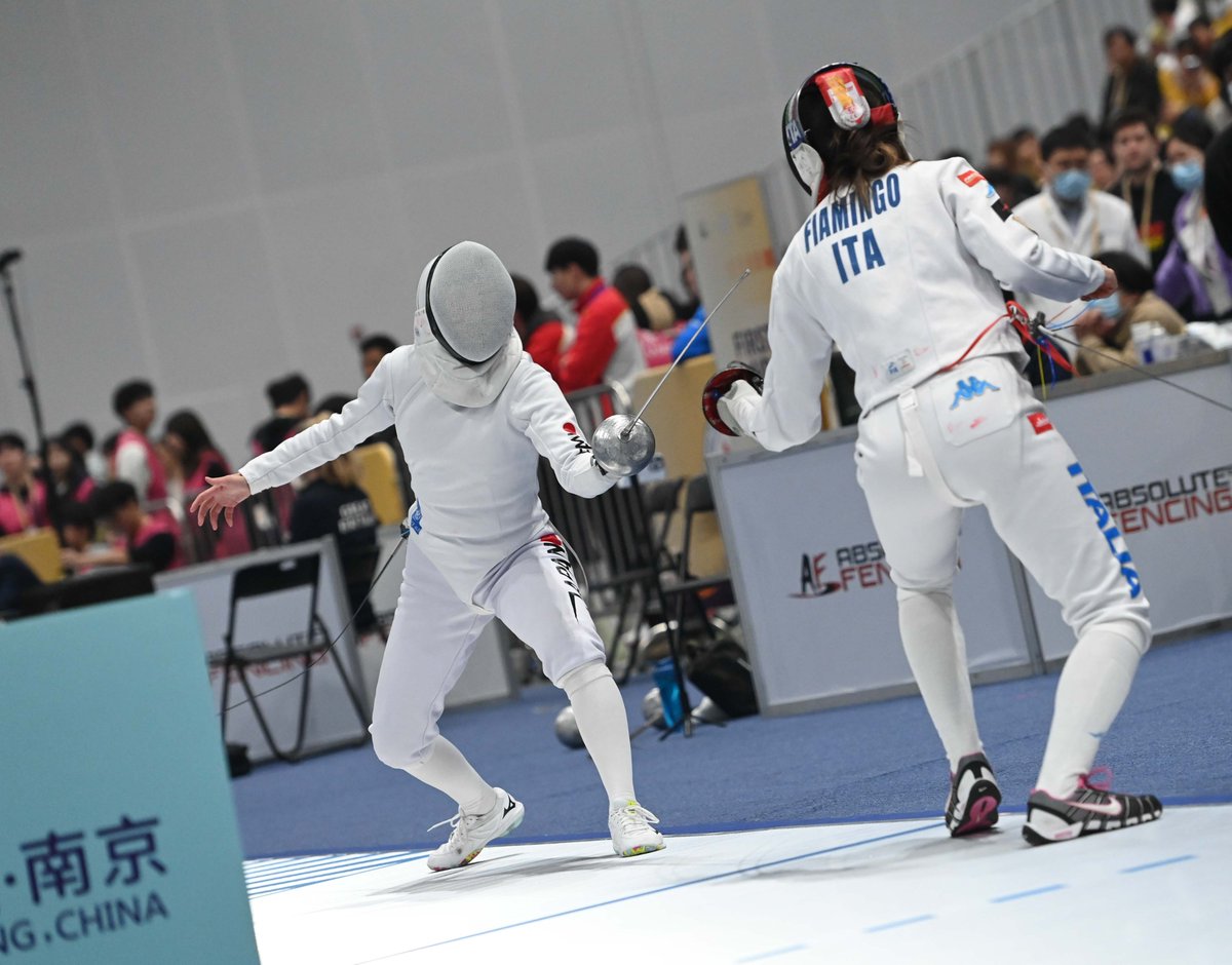 FJE_fencing's tweet photo. 【フェンシング】女子エペ𠮷村美穂、男子サーブル吉田健人がパリ五輪個人出場権獲得！
👇
https://t.co/sqXpYE8cIw

#突け心を #fencing #フェンシング #JAL #KOWA #長谷工コーポレーション #NEXUS #三洋紙業 #タマディック #共同カイテック #カラダファクトリー #伊藤超短波 https://t.co/tLs2Dga3fj