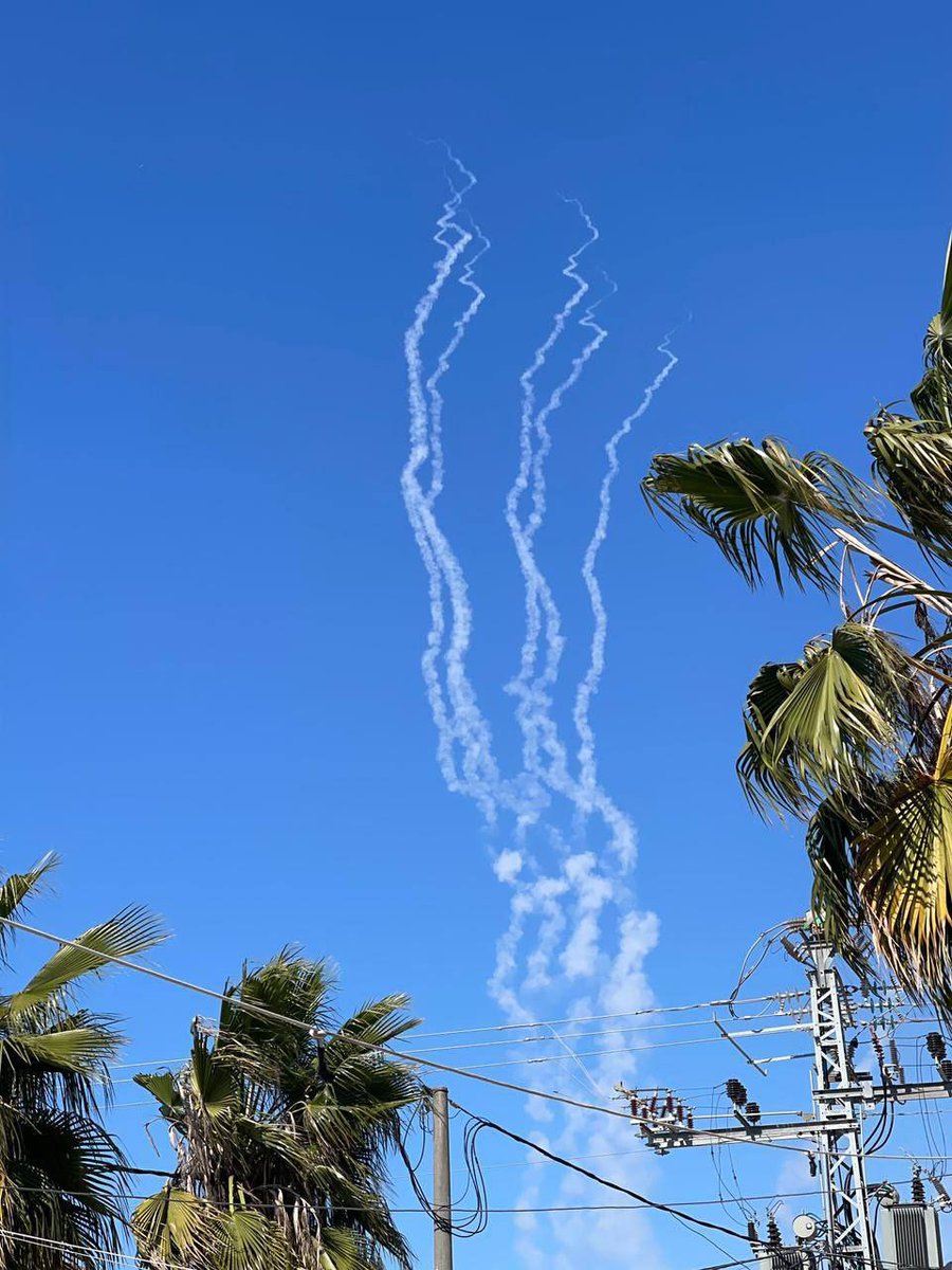 TheNewsRoom0's tweet photo. #AlQassam Brigades launched 6 rockets towards occupied #Asdod, fired from the northern #Gaza Strip, where the #IOF has been unable to establish control after 171 days. #Palestine #Israel https://t.co/NfAC8dL5DK
