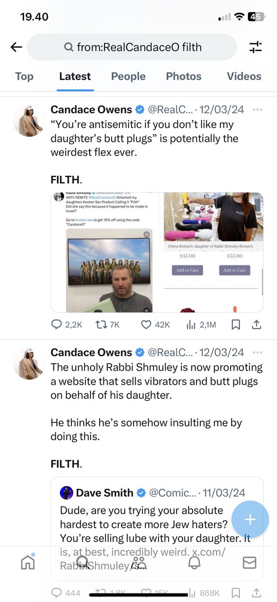 IDNFalangist's tweet photo. @MatthewParrott Dude, I can't stop laughing when every time Candace Owen calls this guy Filth. 🤣🤣🤣 https://t.co/10Z69b3umA
