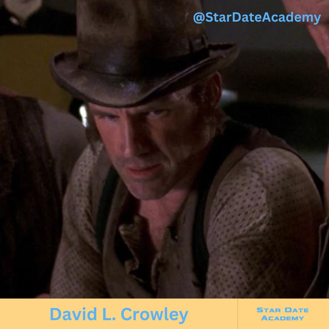 #RedShirtSalute to David L. Crowley on his 79th Birthday.
He played a worker in 'Phantasms' TNG S7E6.
He had a recurring role on Babylon 5 and co-starred on T.J. Hooker. He was also in First Blood and Cocktail.