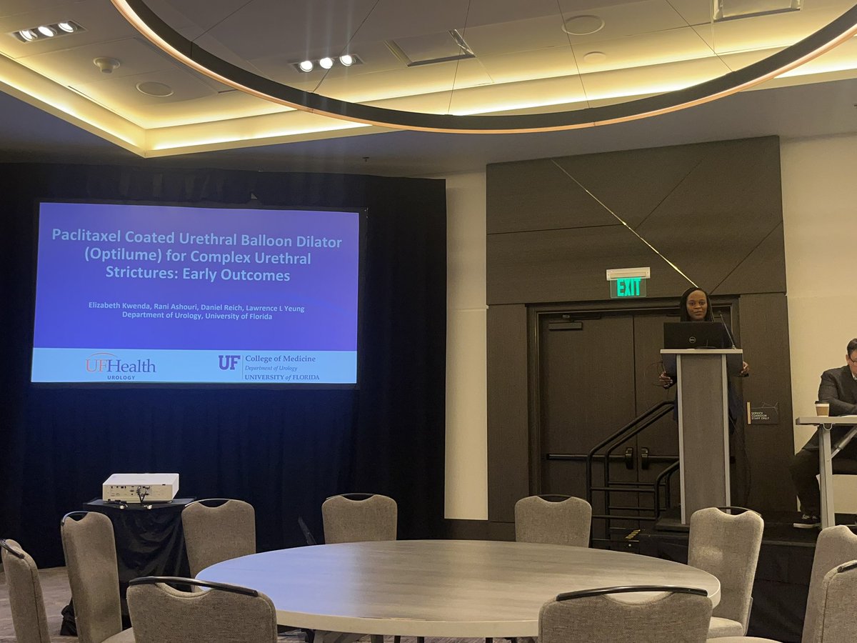 Larry Yeung (@uro_gator) on Twitter photo Congrats to Dr. Kwenda for best in podium session for our important work on outcomes of Optilume balloon dilation for management of complex urethral strictures (esp. radiation induced)<a href="/UF_Urology/">UF Urology</a> <a href="/LABORIEMEDICAL/">Laborie Medical</a> <a href="/SES_AUA/">Southeastern Section</a> #SESAUA2024 #urethralstricture <a href="/pomalley1116/">Pamela O’Malley</a> <a href="/SocietyGURS/">GURS</a> Congrats to Dr. Kwenda for best in podium session for our important work on outcomes of Optilume balloon dilation for management of complex urethral strictures (esp. radiation induced)<a href="/UF_Urology/">UF Urology</a> <a href="/LABORIEMEDICAL/">Laborie Medical</a> <a href="/SES_AUA/">Southeastern Section</a> #SESAUA2024 #urethralstricture <a href="/pomalley1116/">Pamela O’Malley</a> <a href="/SocietyGURS/">GURS</a>