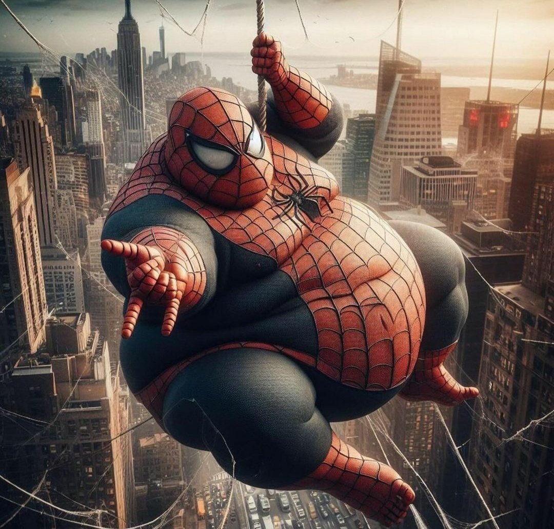 Spiderman far from Gym😂💀🙌